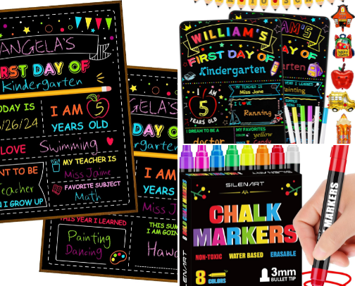 Elementary School Supplies cover photo collage