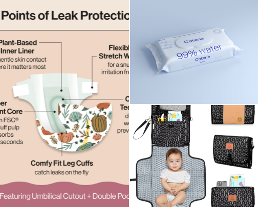 Diaper Bag Must Haves cover photo collage