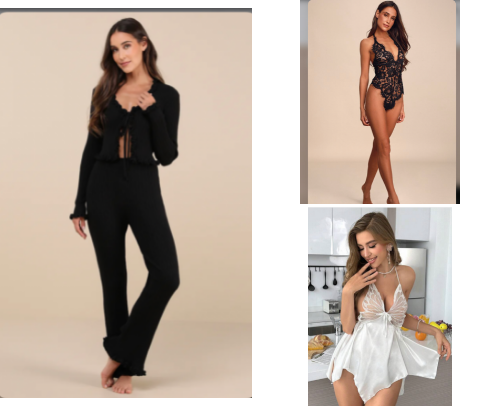 Intimates and Sleepwear👚💤 cover photo collage