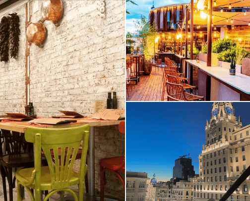 MADRID'S BEST cover photo collage
