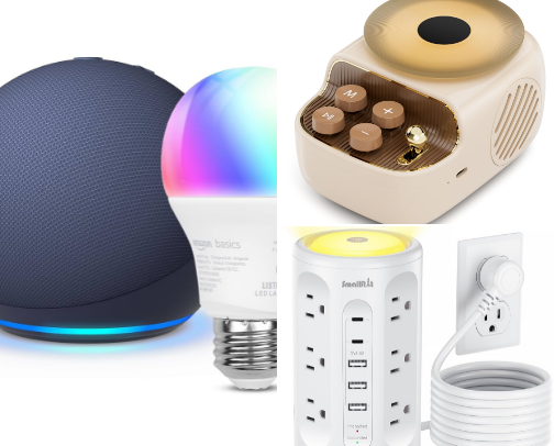 Favorite smart gadgets cover photo collage