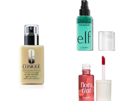 My favorite beauty products cover photo collage