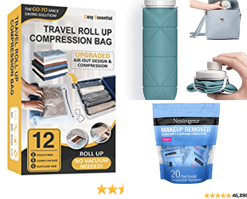 Travel Essentials cover photo collage