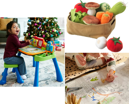 Kids' Fun & Educational Finds cover photo collage