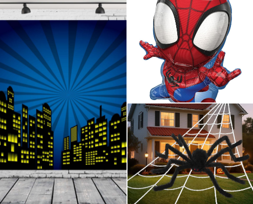 Trunk or Treat fun with items from Amazon cover photo collage