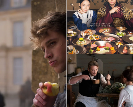 Films and TV series that talk about cooking cover photo collage