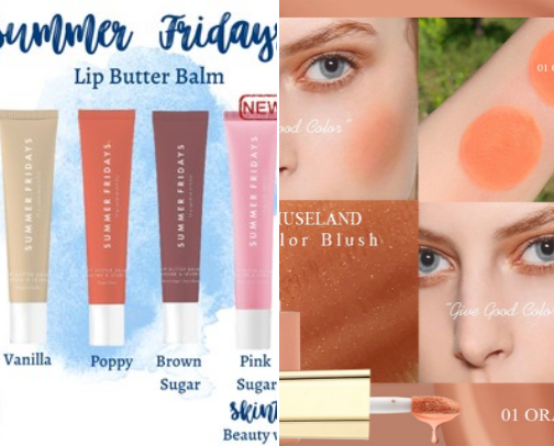 My favorite beauty recs cover photo collage