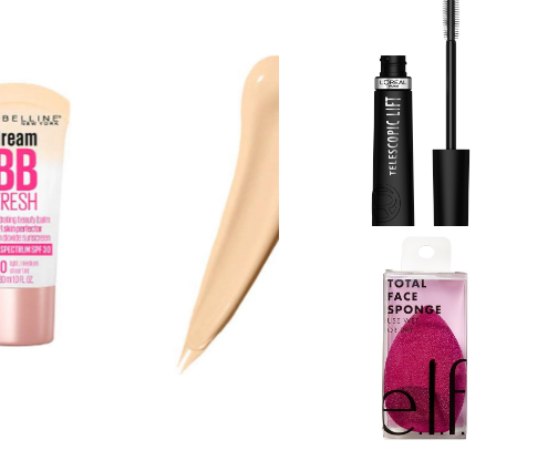 Drugstore beauty recs cover photo collage