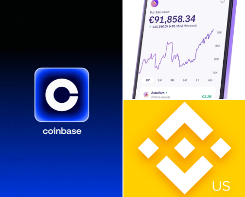Cryptocurrency cover photo collage