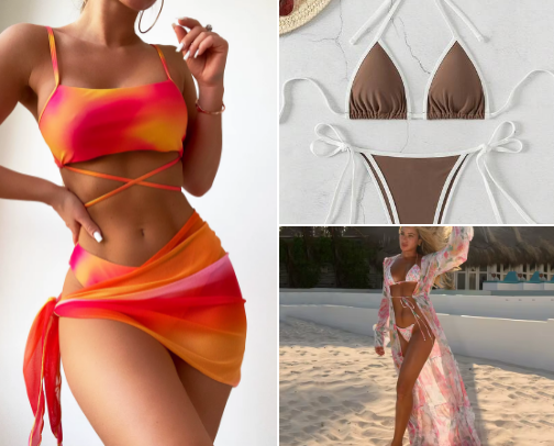 my favorite swimwear, definitely a hit for summer👙 cover photo collage