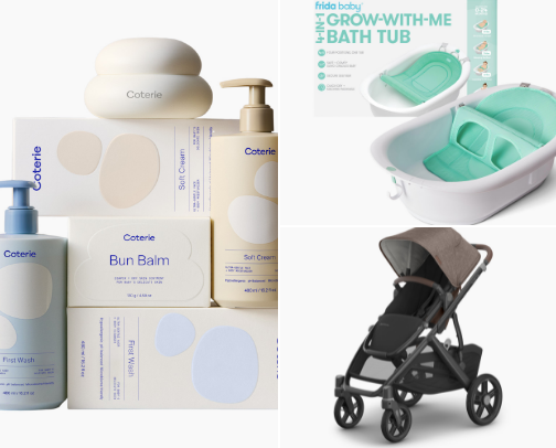 ♥︎ Baby Essentials Every Mom Needs cover photo collage
