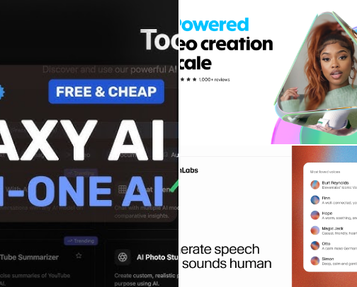 AI Influencer Tools for Faceless Content Creation cover photo collage