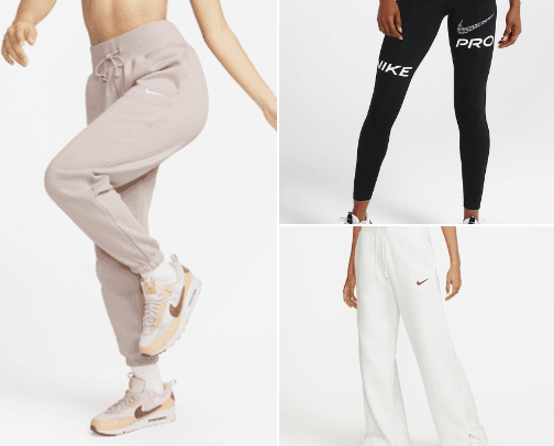Sweatpants & Leggings cover photo collage