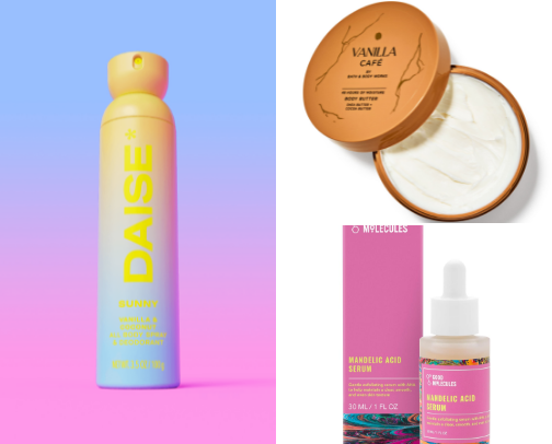 Gift Guide for Your Galentines 💗💓🩷- makeup, body care, and phone accessories and more cover photo collage