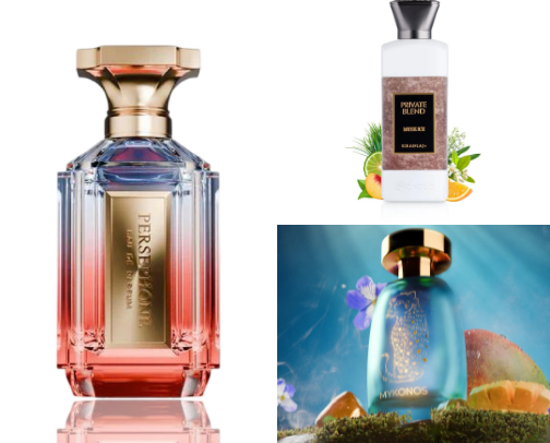 top 5 affordable summer perfumes cover photo collage