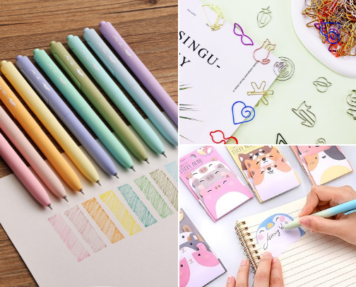 10 Cute Stationery Finds Under $10 cover photo collage
