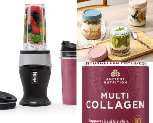 Glowing Women Don't Detox. They Drink Their Greens First. cover photo collage