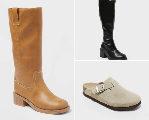 fall shoes👢🍁 cover photo collage