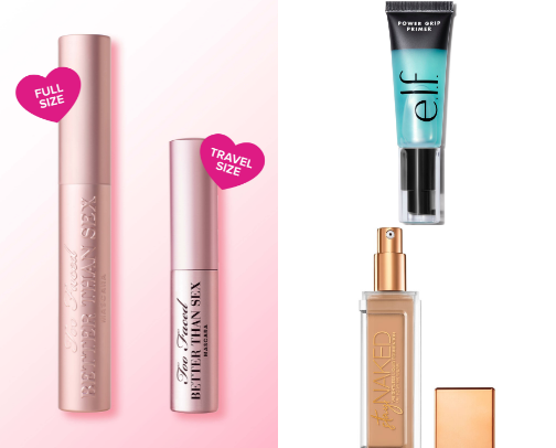 My "Just an average girl" beauty recs cover photo collage