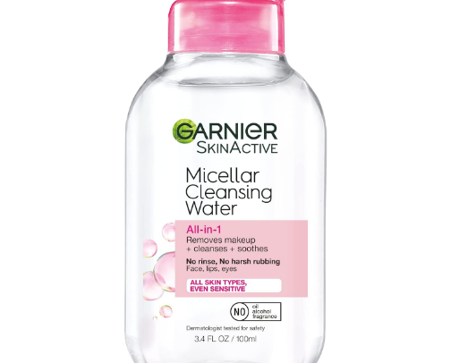 Micellar water cover photo collage