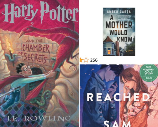 My favorite book recs cover photo collage