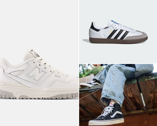 These shoes? my personality 👟 cover photo collage