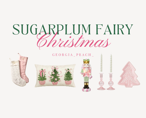 Sugarplum Fairy Christmas Home Decor cover photo collage