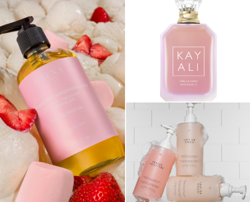"wow she smells so good" - sweet like candy edition cover photo collage