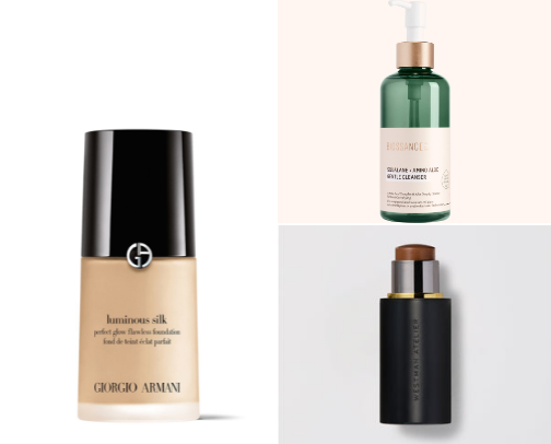 Beauty on tap 💄 cover photo collage