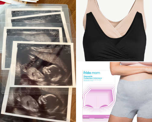 Fav pregnancy/postpartum finds cover photo collage