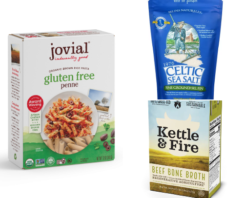 Favorite Organic Food Staples cover photo collage