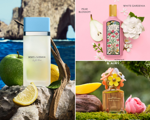 Scents That Turn Heads 👀 cover photo collage