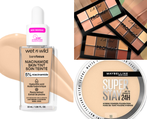 THE ONLY AFFORDABLE MAKEUP YOU NEED cover photo collage