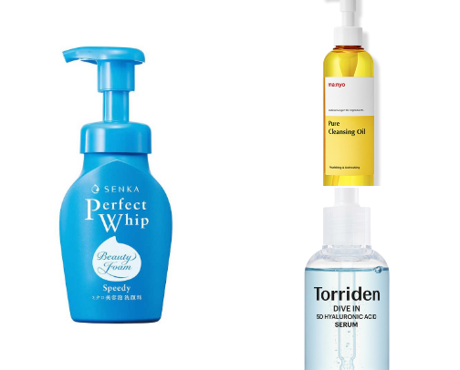 My Curated Korean Skincare Routine cover photo collage