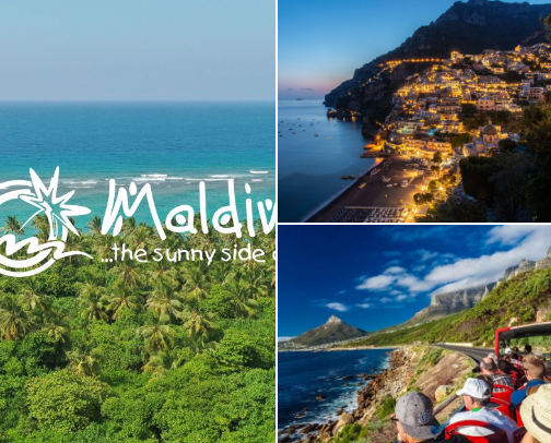 Top Vacation Spots in the World cover photo collage