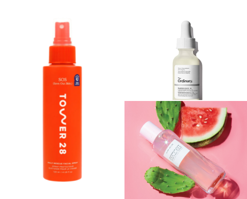 Skin prep must haves! cover photo collage