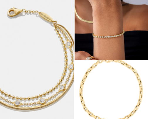 My everyday jewlery stack cover photo collage