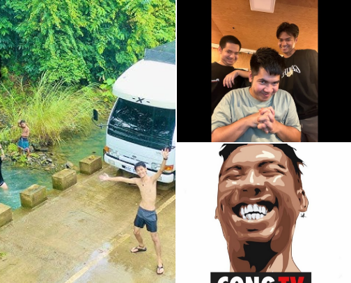 Filipino Vloggers that can inspire and make you happy. cover photo collage