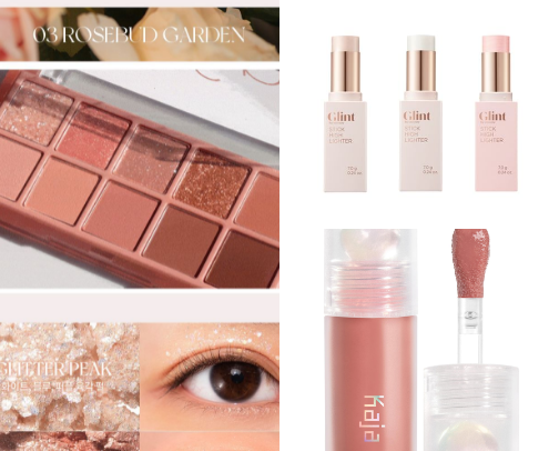 Korean Glass Skin Makeup! cover photo collage