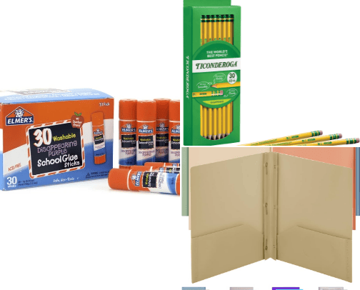 Back to School Essentials cover photo collage