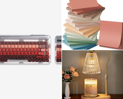 Must haves for the cubicle space!! cover photo collage