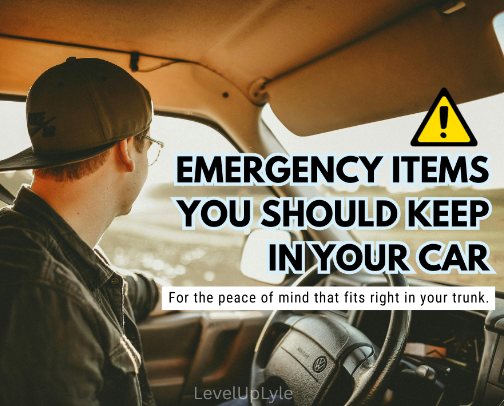Emergency Items You Should Keep in Your Car cover photo collage