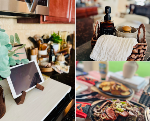 Lala's Kitchen Favorites cover photo collage