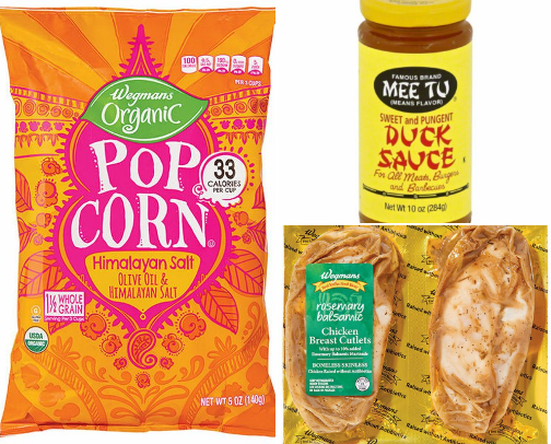 Favorite Wegmans items cover photo collage