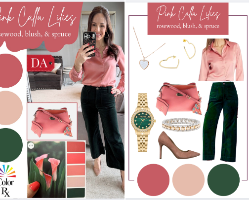 Pink Calla Lilies cover photo collage