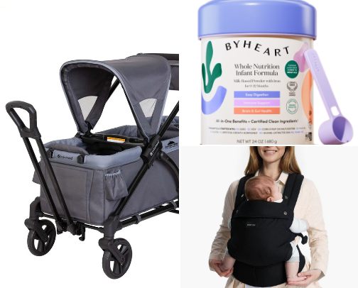 The best baby items for a busy mama! cover photo collage