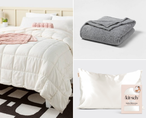 Cozy Girl Bedroom Finds cover photo collage
