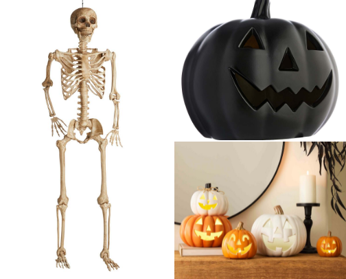 Holiday Decor Halloween, Christmas cover photo collage