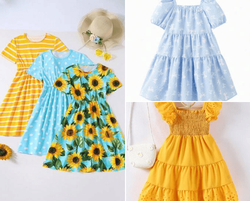 Young Girl to Pre-Teen cover photo collage
