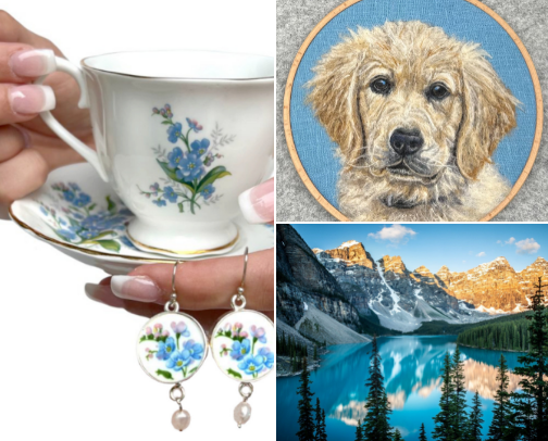 Small Business Saturday cover photo collage